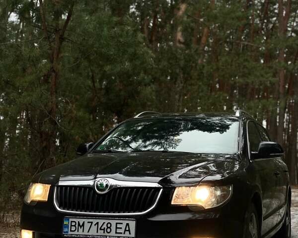 Черный Шкода Суперб, объемом двигателя 2 л и пробегом 240 тыс. км за 10500 $, фото 8 на Automoto.ua