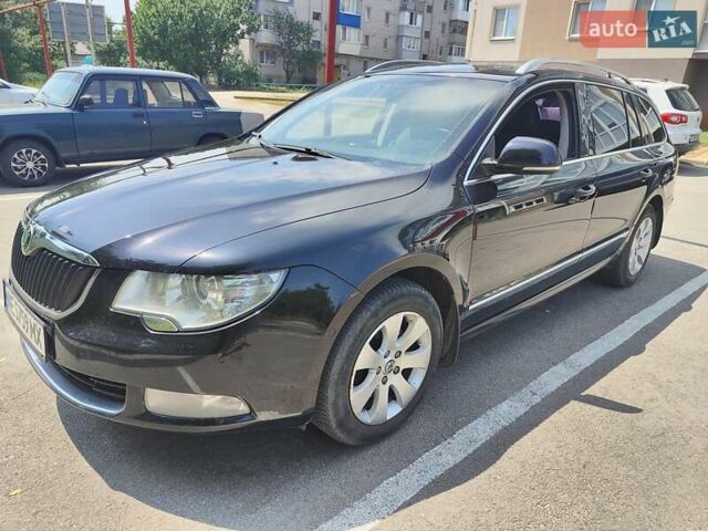 Черный Шкода Суперб, объемом двигателя 1.97 л и пробегом 281 тыс. км за 10300 $, фото 1 на Automoto.ua