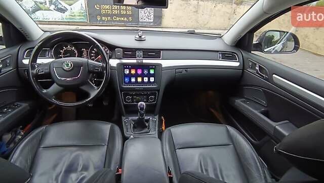 Черный Шкода Суперб, объемом двигателя 1.4 л и пробегом 264 тыс. км за 9700 $, фото 6 на Automoto.ua