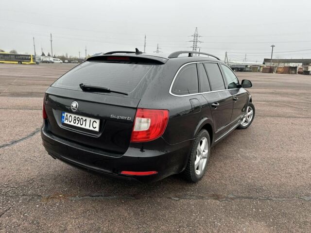 Чорний Шкода Суперб, об'ємом двигуна 2 л та пробігом 330 тис. км за 9450 $, фото 2 на Automoto.ua