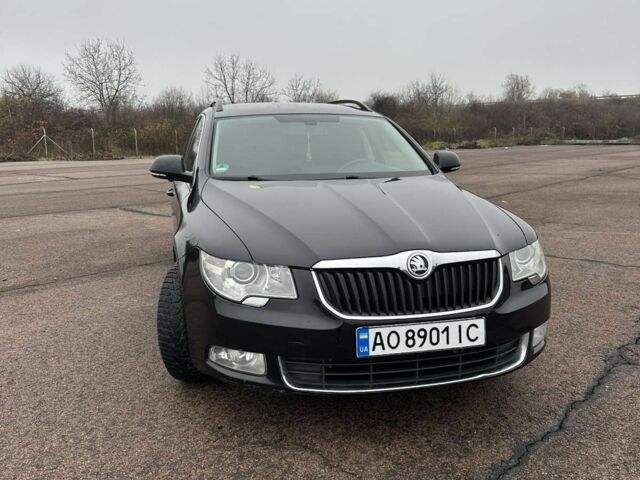 Чорний Шкода Суперб, об'ємом двигуна 2 л та пробігом 330 тис. км за 9450 $, фото 4 на Automoto.ua