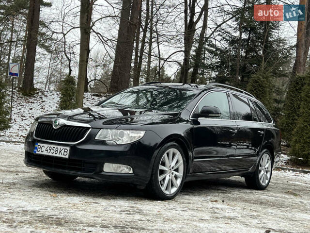 Черный Шкода Суперб, объемом двигателя 2.01 л и пробегом 287 тыс. км за 9999 $, фото 21 на Automoto.ua