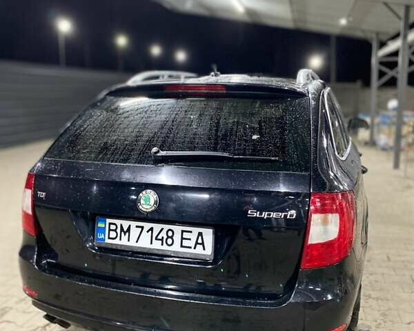 Черный Шкода Суперб, объемом двигателя 2 л и пробегом 240 тыс. км за 10500 $, фото 3 на Automoto.ua