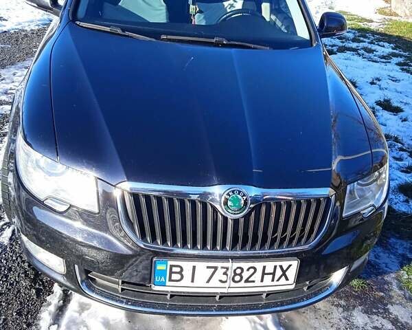 Черный Шкода Суперб, объемом двигателя 1.4 л и пробегом 220 тыс. км за 9000 $, фото 13 на Automoto.ua