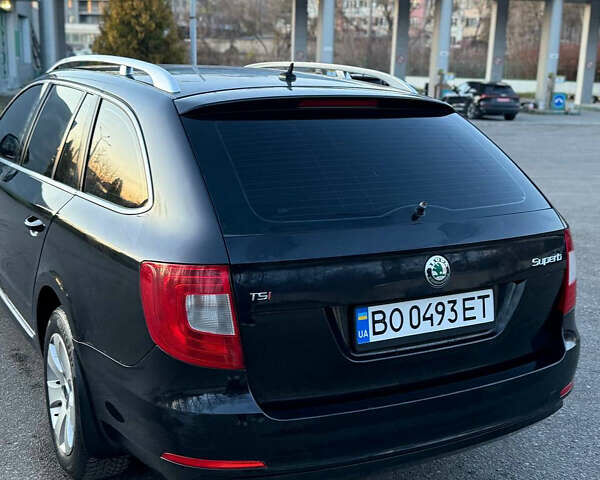 Черный Шкода Суперб, объемом двигателя 1.8 л и пробегом 215 тыс. км за 7500 $, фото 3 на Automoto.ua