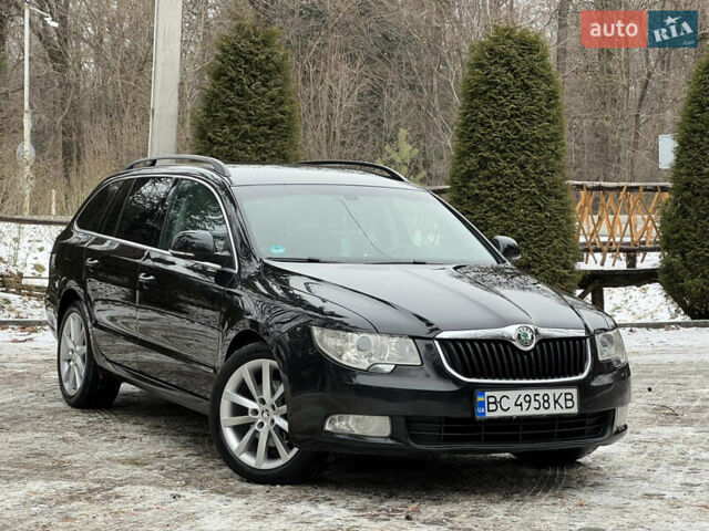Черный Шкода Суперб, объемом двигателя 2.01 л и пробегом 287 тыс. км за 9999 $, фото 1 на Automoto.ua