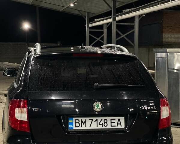 Черный Шкода Суперб, объемом двигателя 2 л и пробегом 240 тыс. км за 10500 $, фото 2 на Automoto.ua