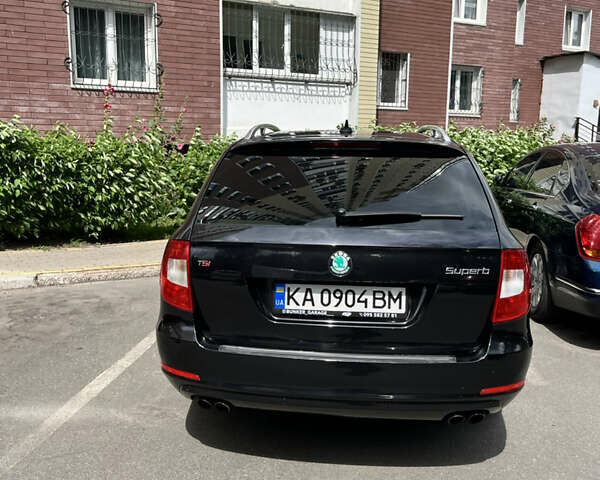 Черный Шкода Суперб, объемом двигателя 1.98 л и пробегом 290 тыс. км за 9000 $, фото 6 на Automoto.ua