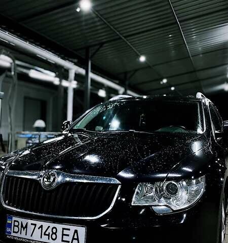 Черный Шкода Суперб, объемом двигателя 2 л и пробегом 240 тыс. км за 10500 $, фото 5 на Automoto.ua