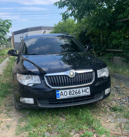 Черный Шкода Суперб, объемом двигателя 2 л и пробегом 310 тыс. км за 8800 $, фото 5 на Automoto.ua