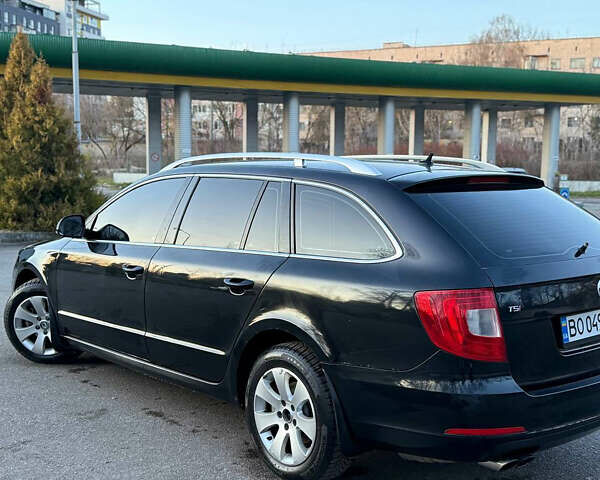 Черный Шкода Суперб, объемом двигателя 1.8 л и пробегом 215 тыс. км за 7500 $, фото 2 на Automoto.ua
