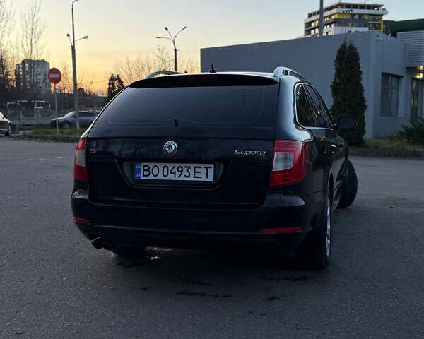 Черный Шкода Суперб, объемом двигателя 1.8 л и пробегом 215 тыс. км за 7500 $, фото 4 на Automoto.ua