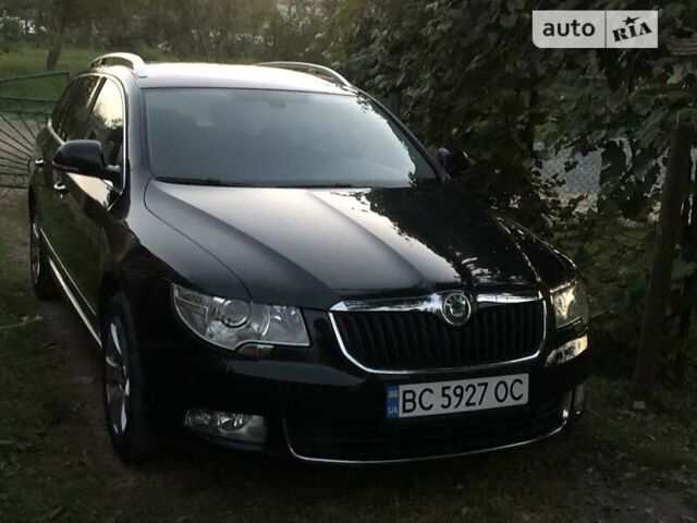 Черный Шкода Суперб, объемом двигателя 1.8 л и пробегом 229 тыс. км за 8500 $, фото 1 на Automoto.ua