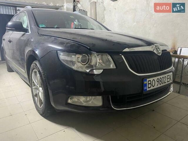 Черный Шкода Суперб, объемом двигателя 2 л и пробегом 280 тыс. км за 5200 $, фото 2 на Automoto.ua