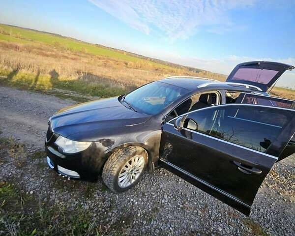 Черный Шкода Суперб, объемом двигателя 1.97 л и пробегом 305 тыс. км за 9800 $, фото 3 на Automoto.ua
