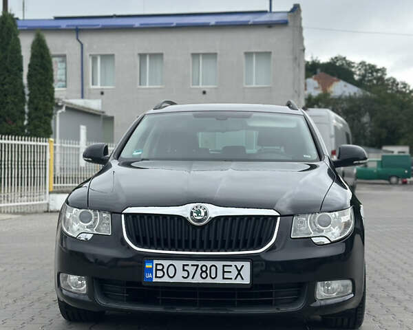 Чорний Шкода Суперб, об'ємом двигуна 1.97 л та пробігом 244 тис. км за 9299 $, фото 1 на Automoto.ua