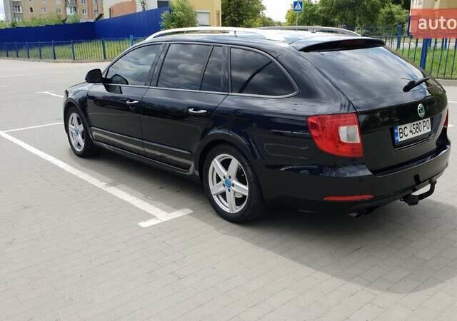 Черный Шкода Суперб, объемом двигателя 1.6 л и пробегом 200 тыс. км за 9300 $, фото 3 на Automoto.ua