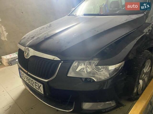 Черный Шкода Суперб, объемом двигателя 2 л и пробегом 280 тыс. км за 5200 $, фото 4 на Automoto.ua