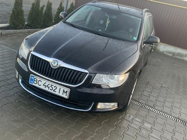Черный Шкода Суперб, объемом двигателя 2 л и пробегом 300 тыс. км за 9200 $, фото 1 на Automoto.ua