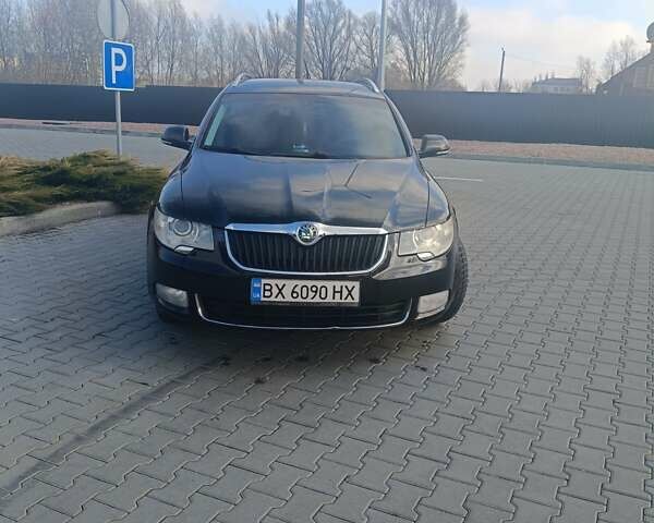 Черный Шкода Суперб, объемом двигателя 1.97 л и пробегом 305 тыс. км за 9800 $, фото 2 на Automoto.ua