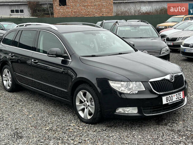 Черный Шкода Суперб, объемом двигателя 2 л и пробегом 260 тыс. км за 9799 $, фото 1 на Automoto.ua