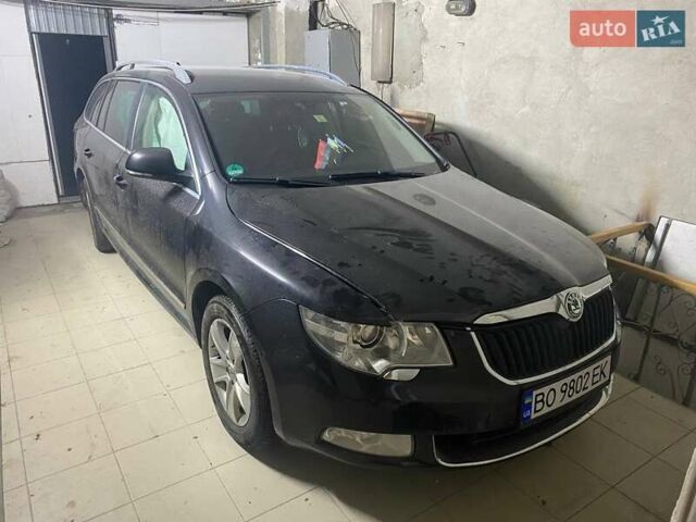 Черный Шкода Суперб, объемом двигателя 2 л и пробегом 280 тыс. км за 5200 $, фото 3 на Automoto.ua