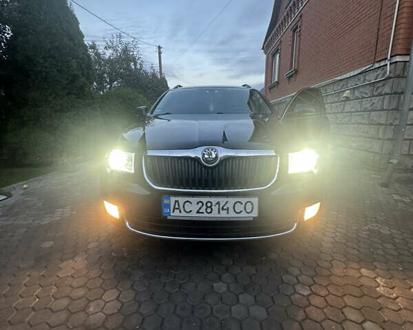 Чорний Шкода Суперб, об'ємом двигуна 2 л та пробігом 260 тис. км за 10100 $, фото 19 на Automoto.ua