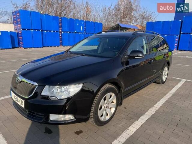 Черный Шкода Суперб, объемом двигателя 1.6 л и пробегом 328 тыс. км за 9300 $, фото 49 на Automoto.ua