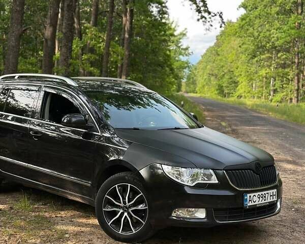 Черный Шкода Суперб, объемом двигателя 1.97 л и пробегом 298 тыс. км за 11999 $, фото 12 на Automoto.ua