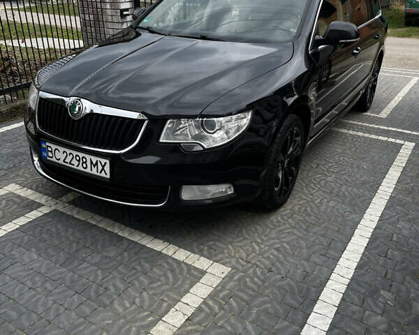 Черный Шкода Суперб, объемом двигателя 1.97 л и пробегом 281 тыс. км за 11100 $, фото 1 на Automoto.ua