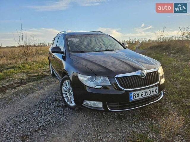 Черный Шкода Суперб, объемом двигателя 1.97 л и пробегом 305 тыс. км за 9800 $, фото 5 на Automoto.ua