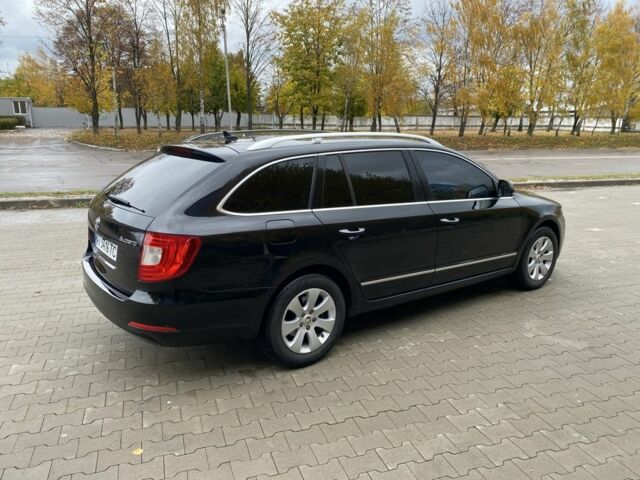 Шкода Суперб 2012 у Белой Церкве на Automoto.ua Чорний Шкода Суперб, об'ємом двигуна 1.8 л та пробігом 248 тис. км за 8500 $, фото 8 на Automoto.ua
