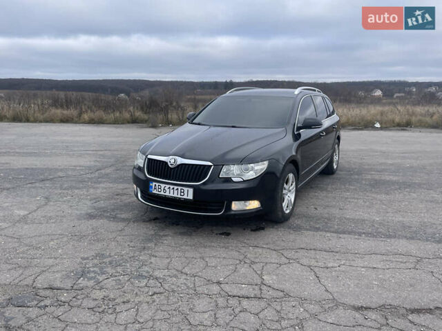 Чорний Шкода Суперб, об'ємом двигуна 2 л та пробігом 298 тис. км за 12500 $, фото 3 на Automoto.ua