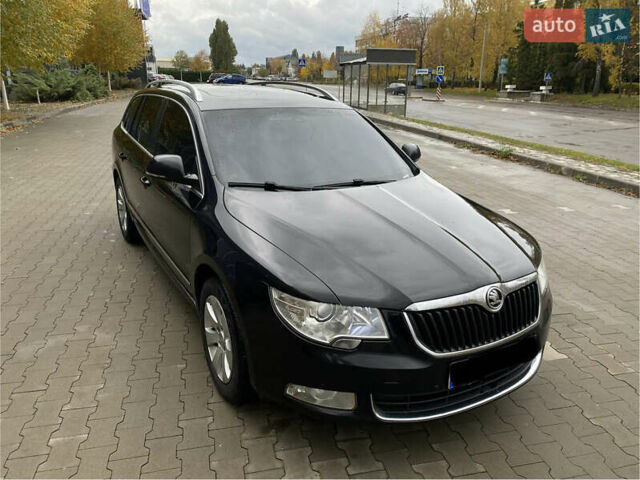 Шкода Суперб 2012 у Белой Церкве на Automoto.ua Чорний Шкода Суперб, об'ємом двигуна 1.8 л та пробігом 248 тис. км за 8500 $, фото 5 на Automoto.ua