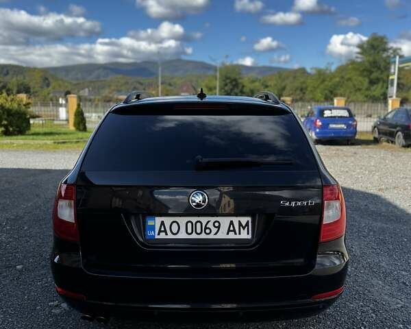 Чорний Шкода Суперб, об'ємом двигуна 2 л та пробігом 270 тис. км за 10500 $, фото 4 на Automoto.ua