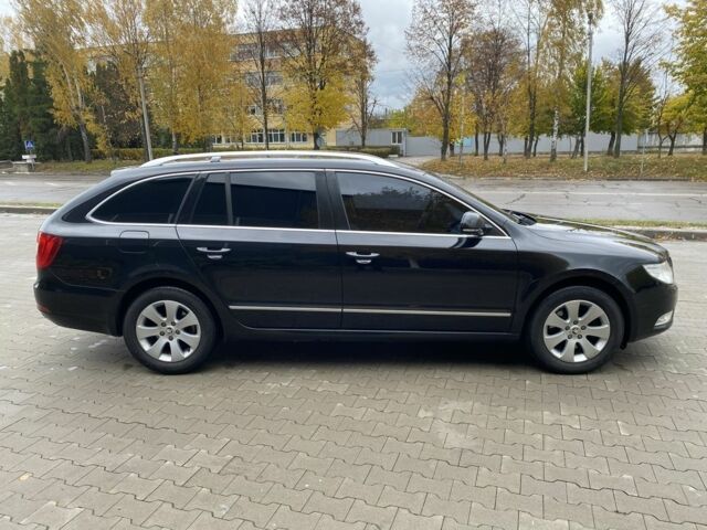 Шкода Суперб 2012 у Белой Церкве на Automoto.ua Чорний Шкода Суперб, об'ємом двигуна 1.8 л та пробігом 248 тис. км за 8500 $, фото 7 на Automoto.ua