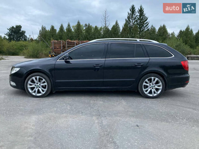 Чорний Шкода Суперб, об'ємом двигуна 2 л та пробігом 287 тис. км за 11200 $, фото 12 на Automoto.ua