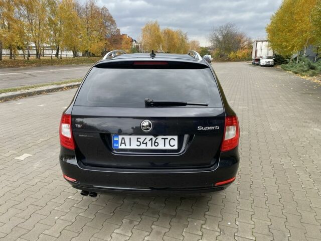Шкода Суперб 2012 у Белой Церкве на Automoto.ua Чорний Шкода Суперб, об'ємом двигуна 1.8 л та пробігом 248 тис. км за 8500 $, фото 10 на Automoto.ua