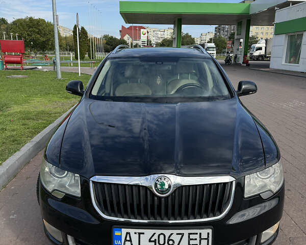 Чорний Шкода Суперб, об'ємом двигуна 2 л та пробігом 317 тис. км за 9500 $, фото 2 на Automoto.ua