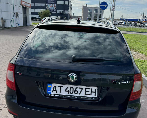 Чорний Шкода Суперб, об'ємом двигуна 2 л та пробігом 317 тис. км за 9500 $, фото 6 на Automoto.ua