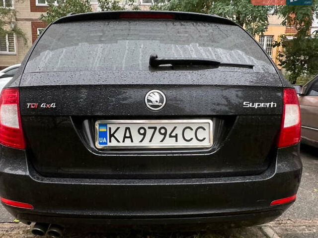 Чорний Шкода Суперб, об'ємом двигуна 1.97 л та пробігом 291 тис. км за 11755 $, фото 2 на Automoto.ua