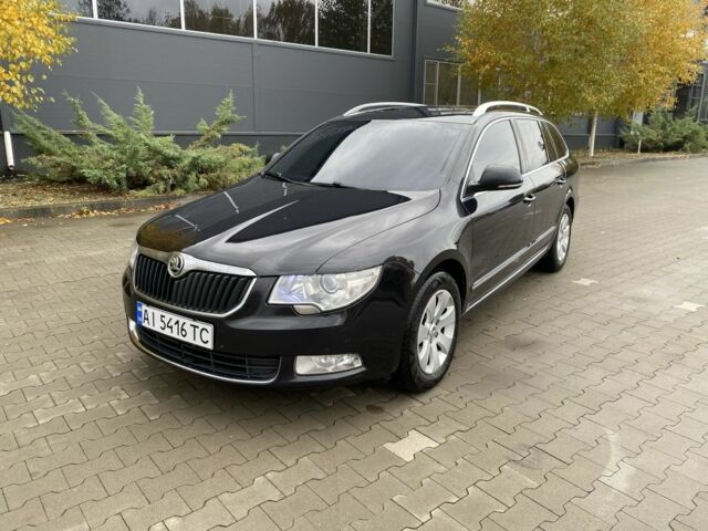 Шкода Суперб 2012 у Белой Церкве на Automoto.ua Чорний Шкода Суперб, об'ємом двигуна 1.8 л та пробігом 248 тис. км за 8500 $, фото 1 на Automoto.ua