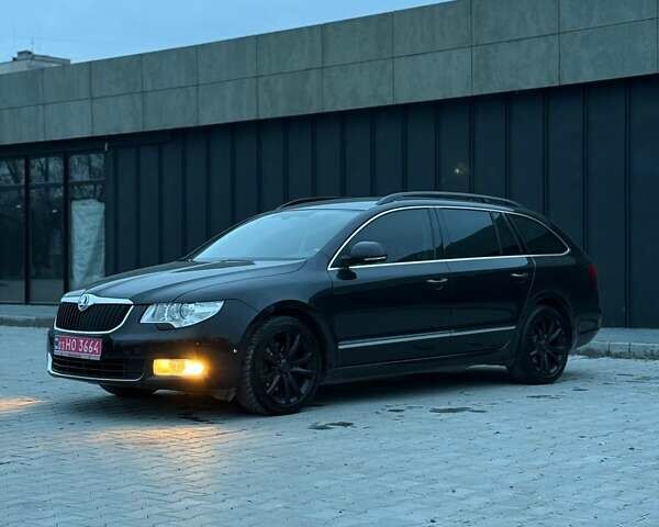 Черный Шкода Суперб, объемом двигателя 2 л и пробегом 278 тыс. км за 11700 $, фото 5 на Automoto.ua
