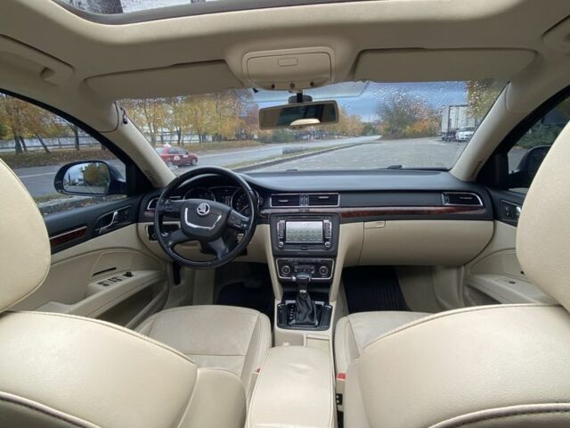 Шкода Суперб 2012 у Белой Церкве на Automoto.ua Чорний Шкода Суперб, об'ємом двигуна 1.8 л та пробігом 248 тис. км за 8500 $, фото 18 на Automoto.ua