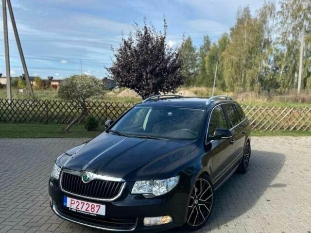 Чорний Шкода Суперб, об'ємом двигуна 2 л та пробігом 280 тис. км за 7300 $, фото 3 на Automoto.ua