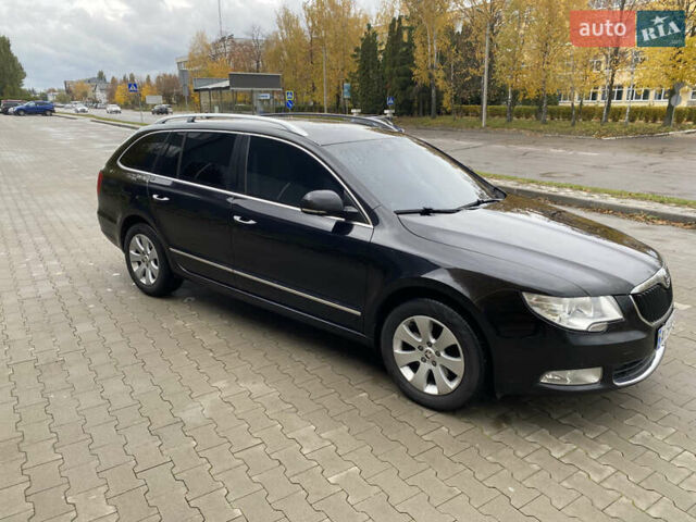 Шкода Суперб 2012 у Белой Церкве на Automoto.ua Чорний Шкода Суперб, об'ємом двигуна 1.8 л та пробігом 248 тис. км за 8500 $, фото 7 на Automoto.ua