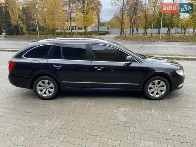 Шкода Суперб 2012 у Белой Церкве на Automoto.ua Чорний Шкода Суперб, об'ємом двигуна 1.8 л та пробігом 248 тис. км за 8500 $, фото 9 на Automoto.ua