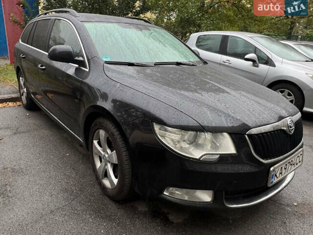 Чорний Шкода Суперб, об'ємом двигуна 1.97 л та пробігом 291 тис. км за 11755 $, фото 1 на Automoto.ua