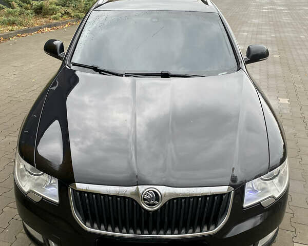 Шкода Суперб 2012 у Белой Церкве на Automoto.ua Чорний Шкода Суперб, об'ємом двигуна 1.8 л та пробігом 248 тис. км за 8500 $, фото 3 на Automoto.ua