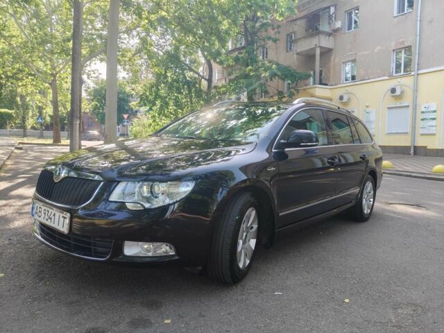 Чорний Шкода Суперб, об'ємом двигуна 2 л та пробігом 261 тис. км за 12500 $, фото 12 на Automoto.ua